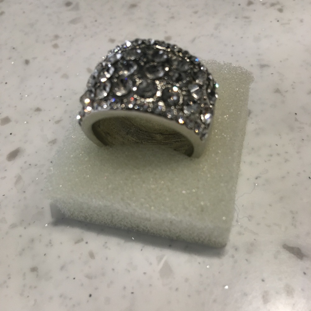 Bling Sterling silver ring